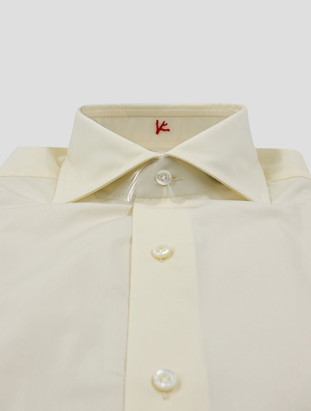 Isaia White Cotton Shirt