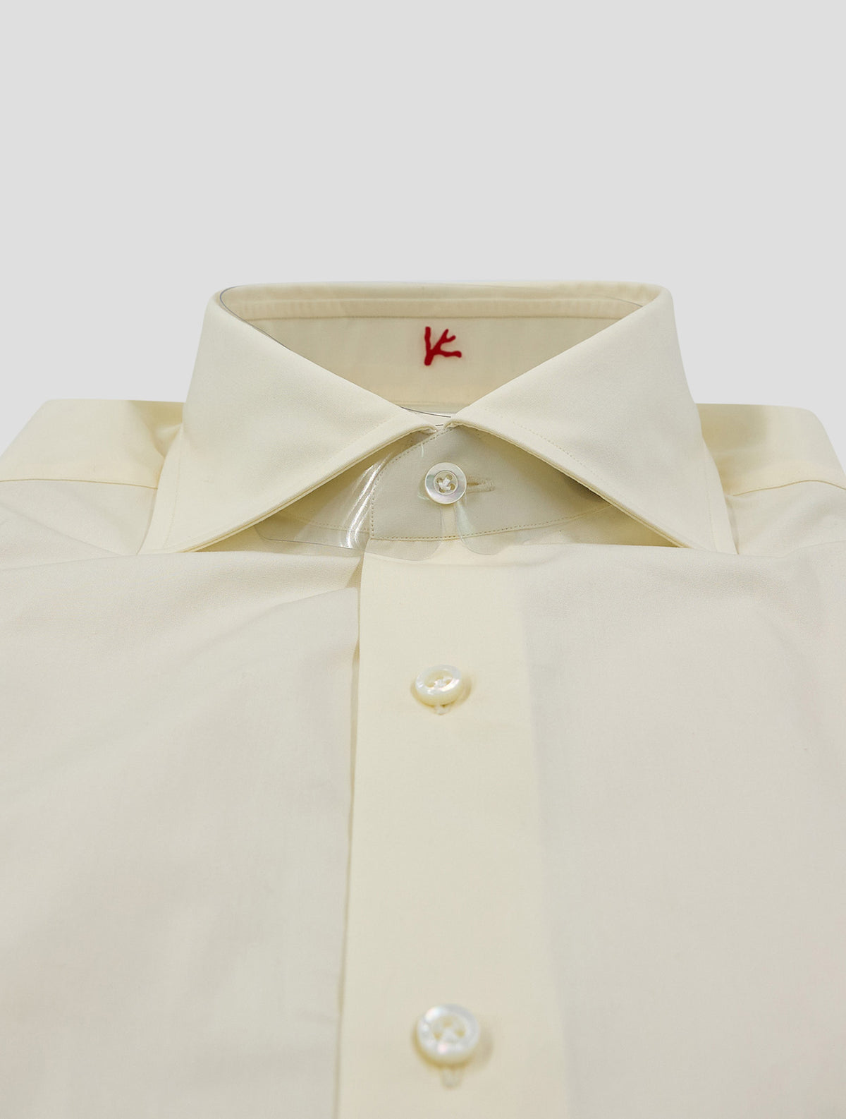 Isaia White Cotton Shirt