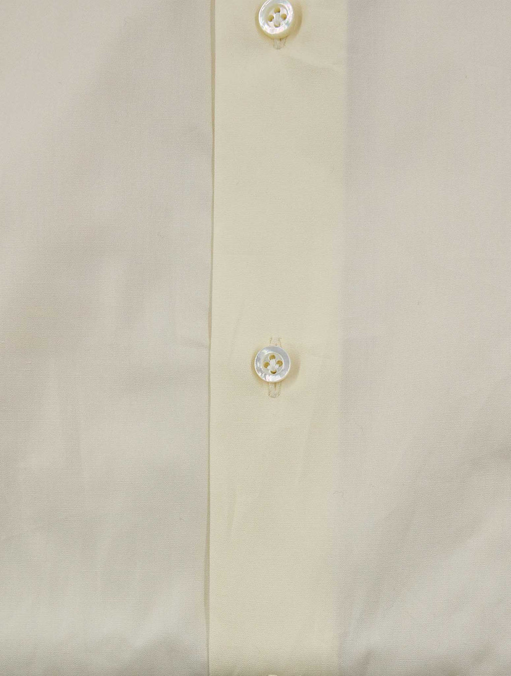 Isaia White Cotton Shirt