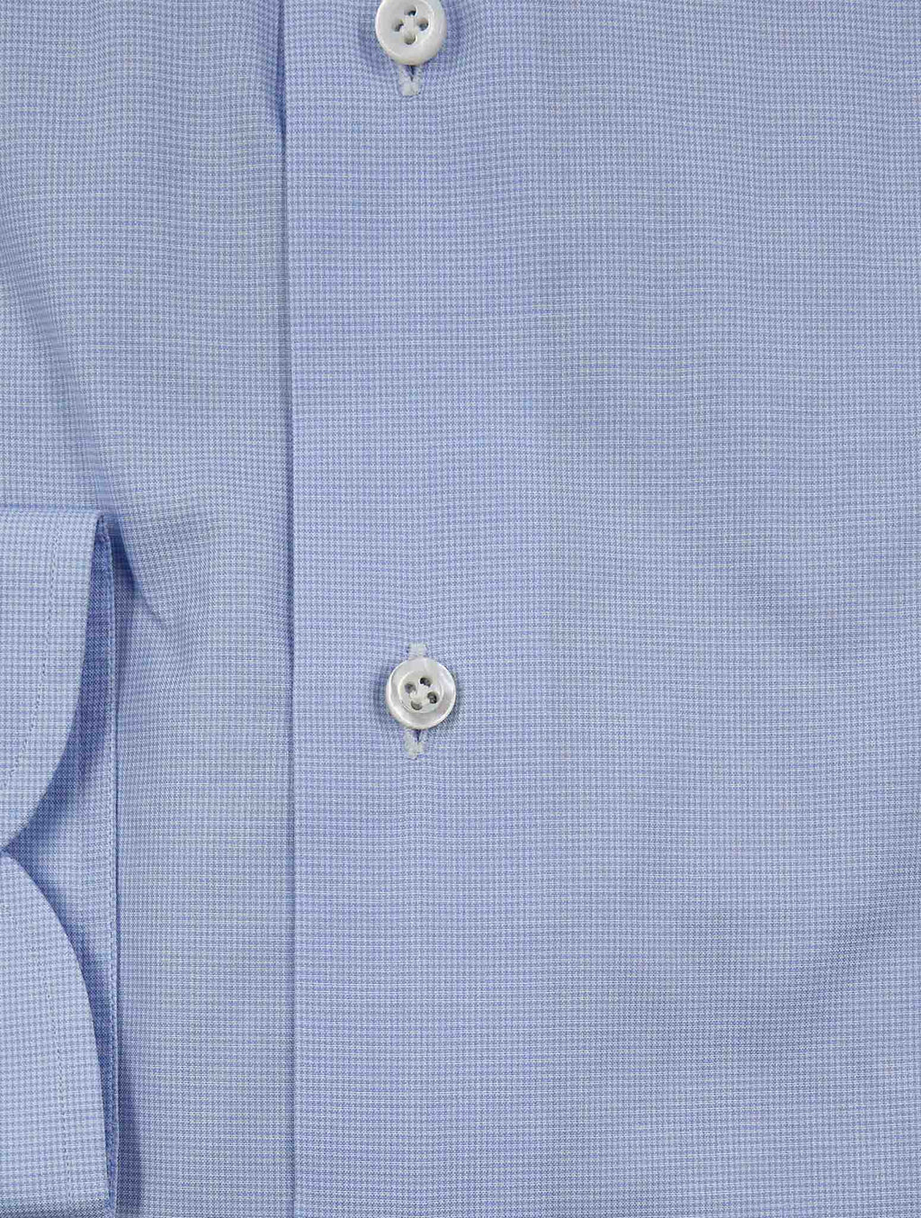 Isaia Light Blue Cotton Shirt