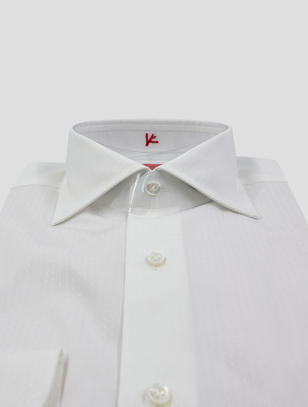 Isaia White Cotton Shirt