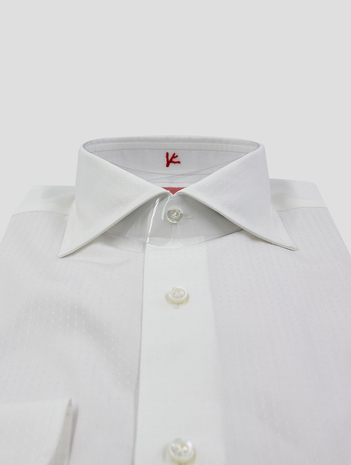 Isaia White Cotton Shirt