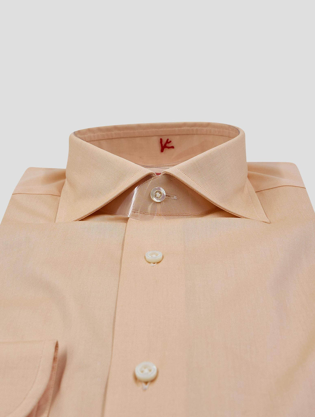 Isaia Pink Cotton Shirt