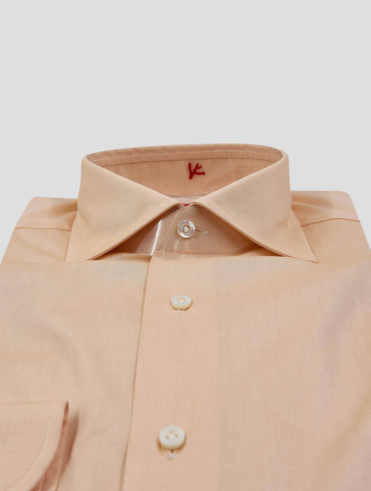 Isaia Pink Cotton Shirt