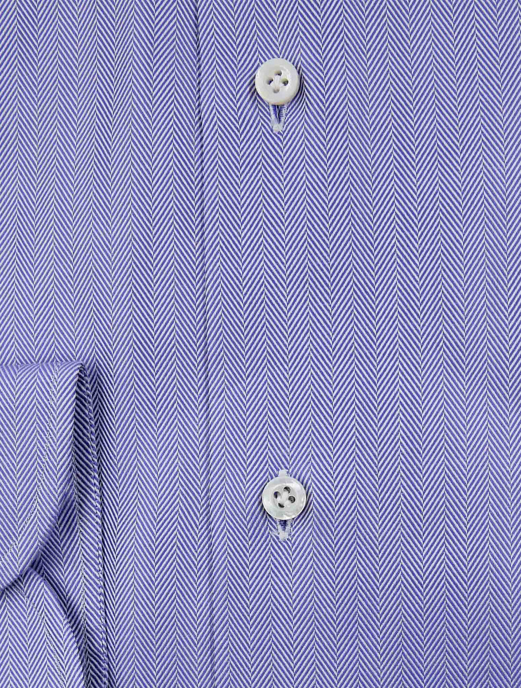 Isaia Blue Cotton Shirt