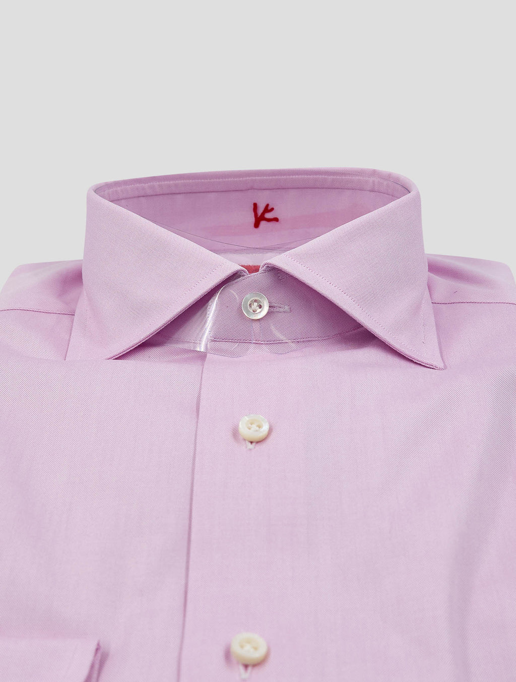Isaia Pink Cotton Shirt