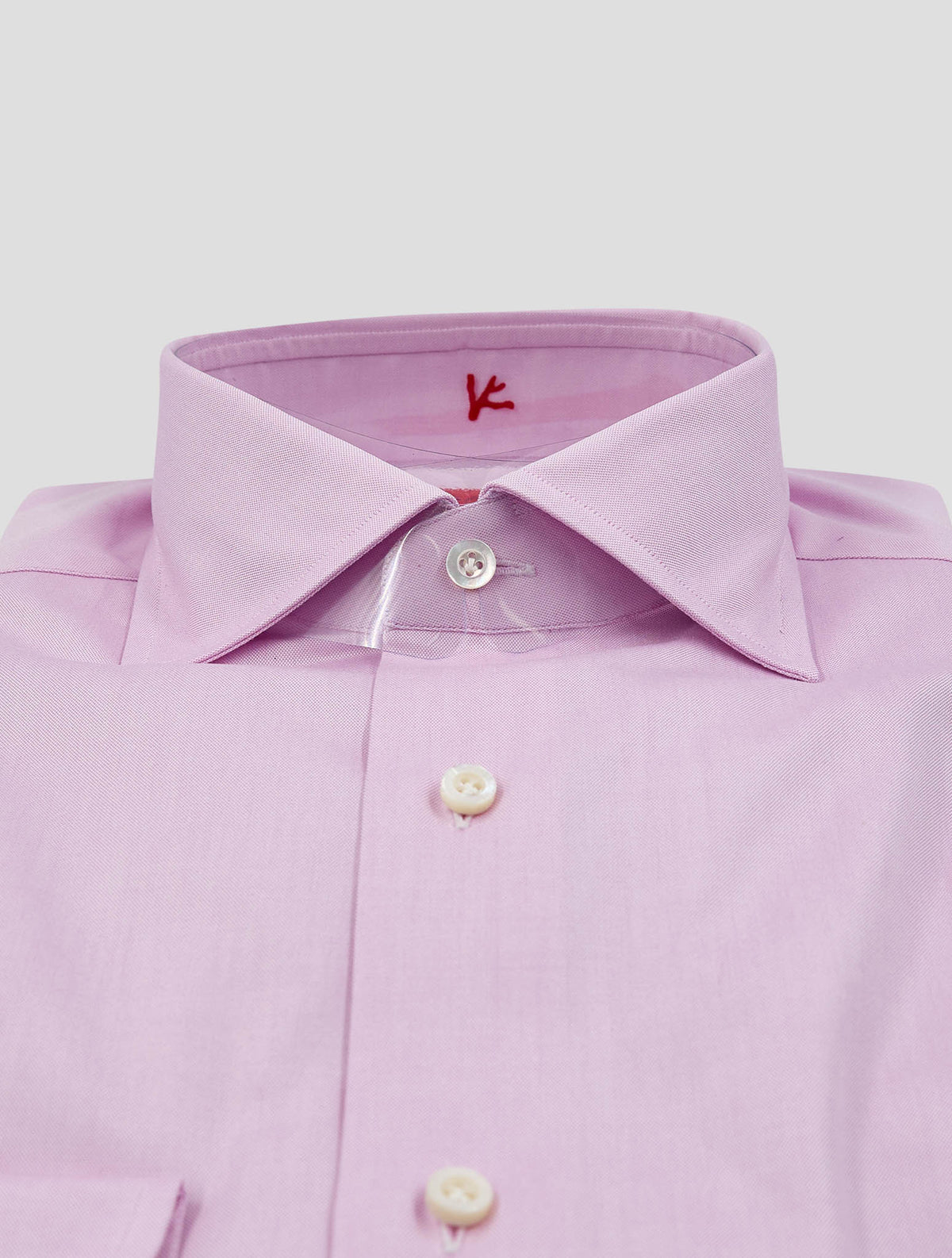Isaia Pink Cotton Shirt