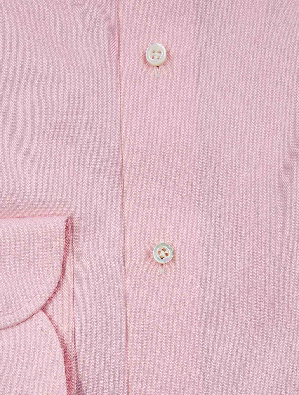 Isaia Pink Cotton Shirt