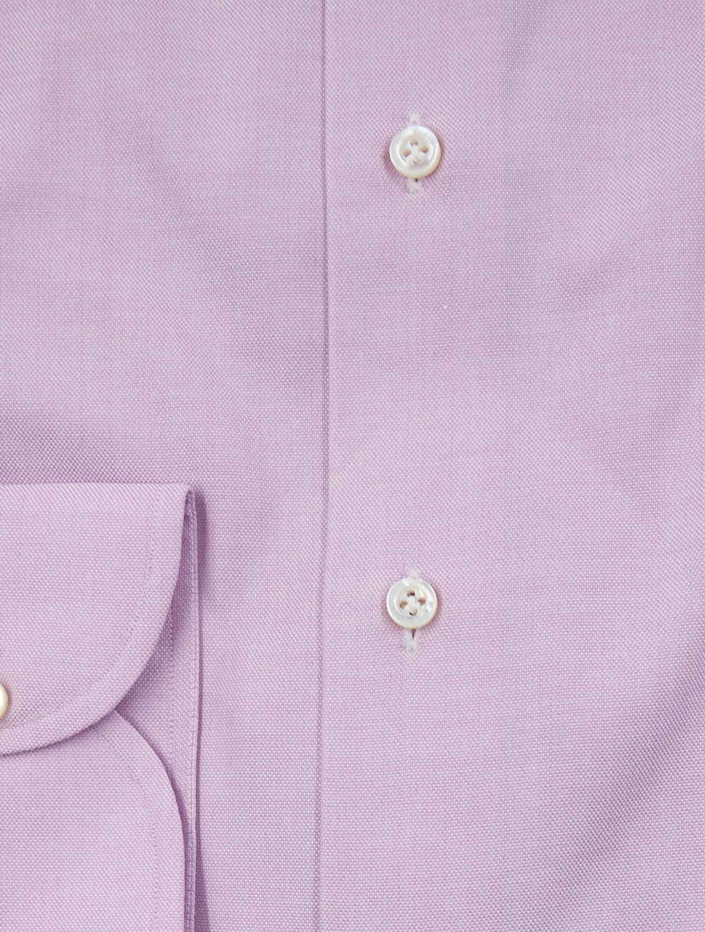 Isaia Lilac Cotton Shirt