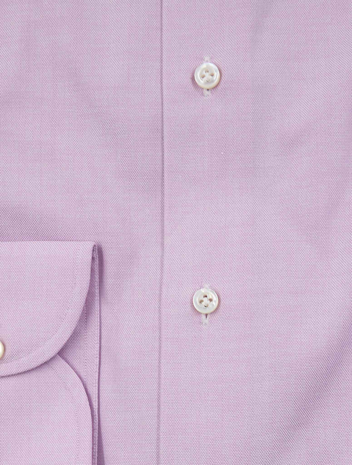 Isaia Lilac Cotton Shirt