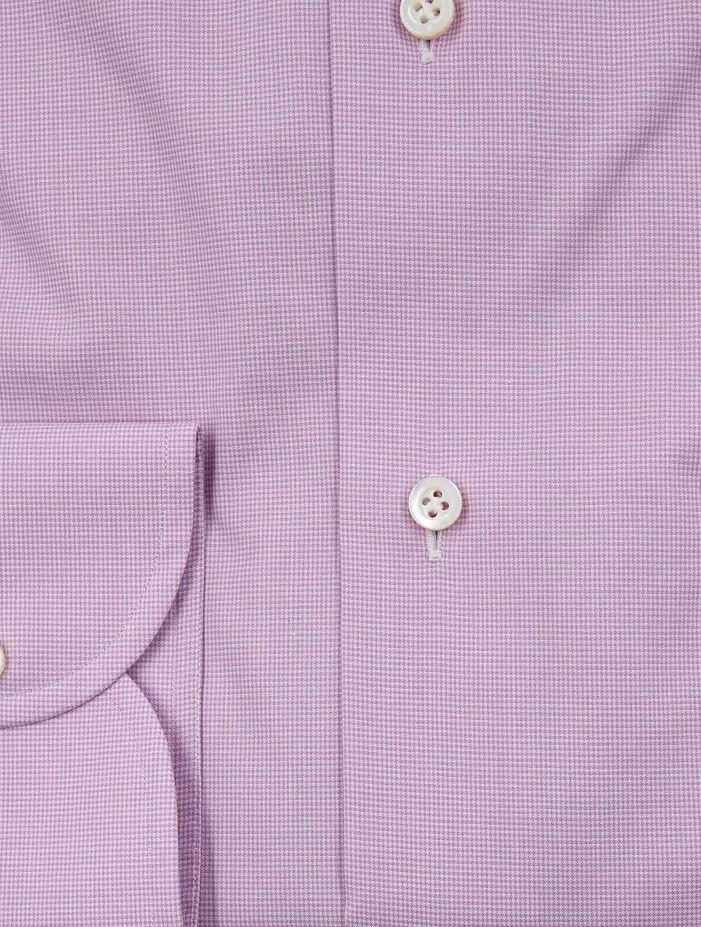 Isaia Pink White Cotton Shirt