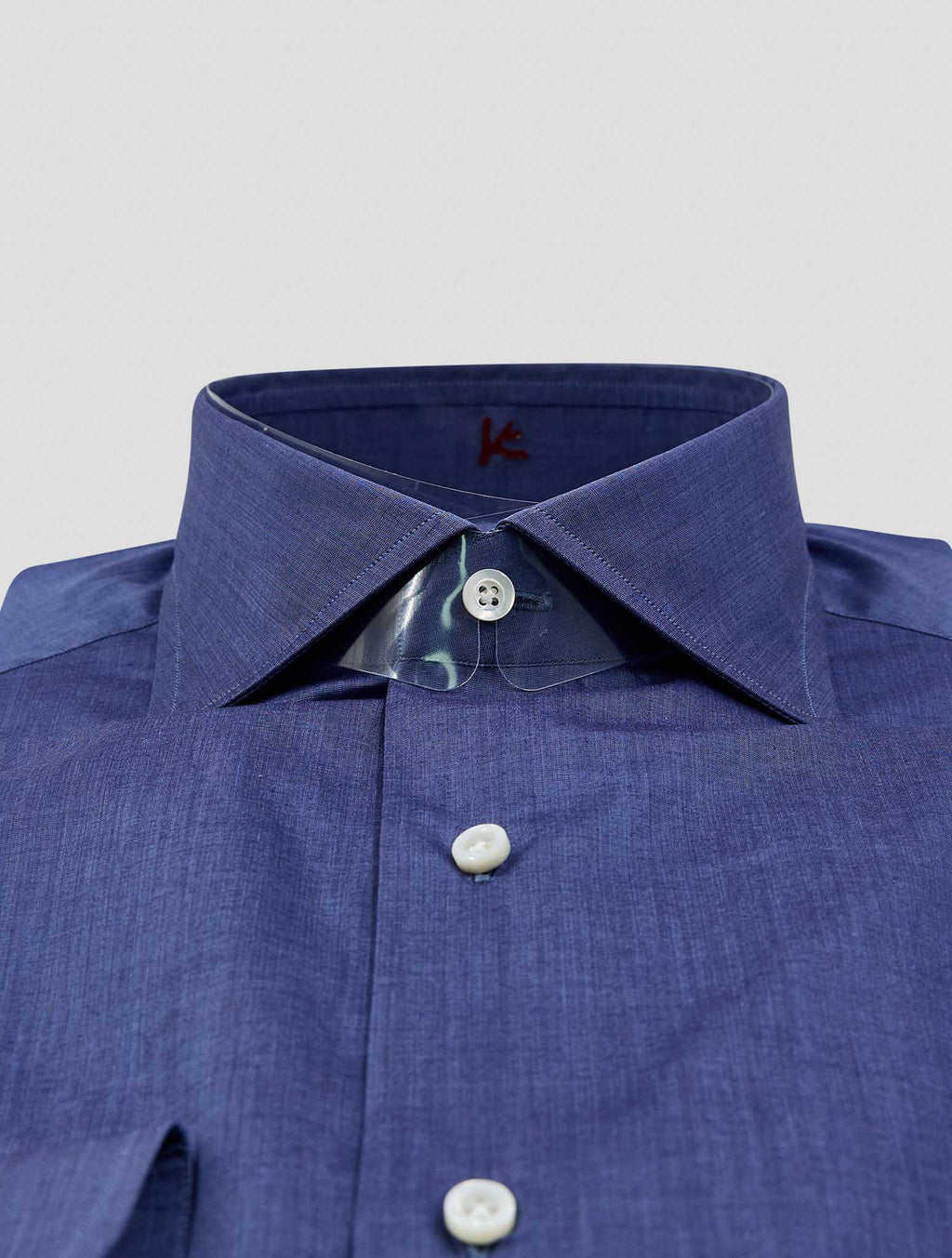 Isaia Blue Cotton Shirt