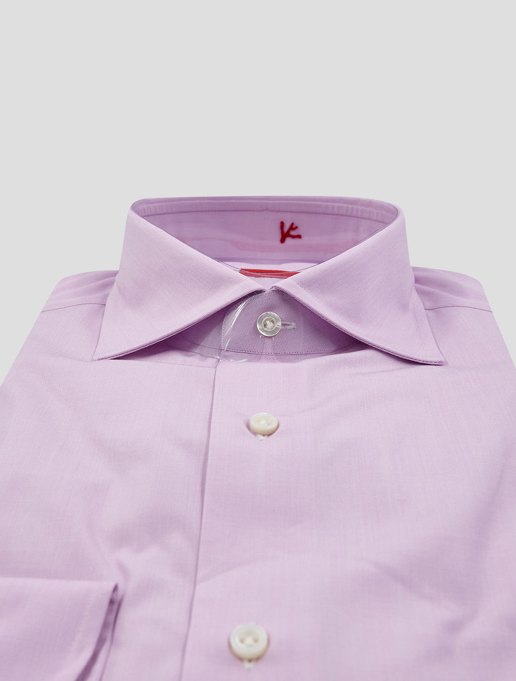 Isaia Pink Cotton Shirt