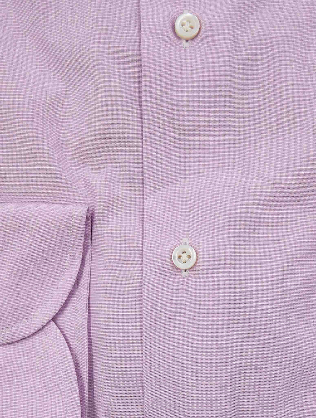Isaia Pink Cotton Shirt