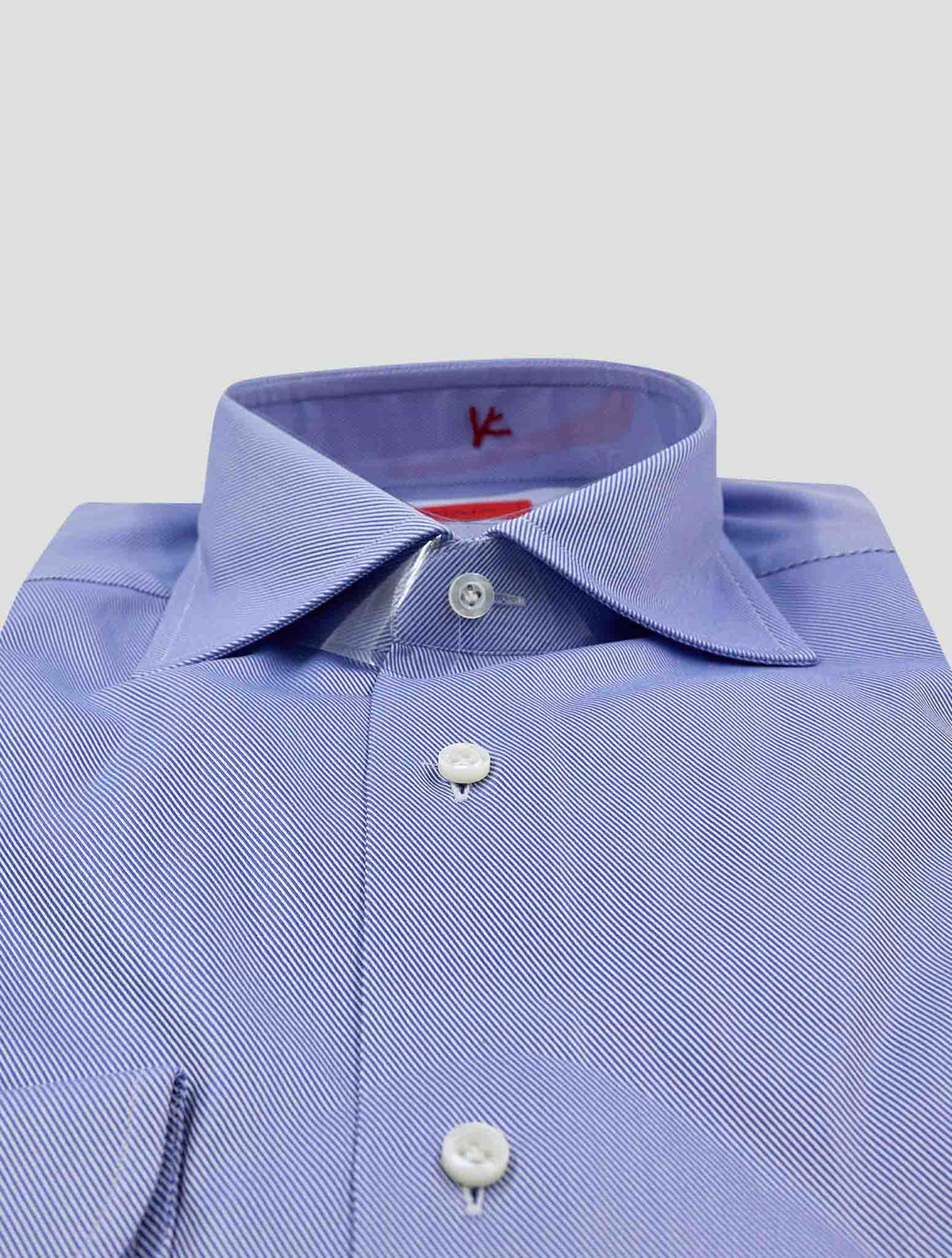Isaia Blue Cotton Shirt