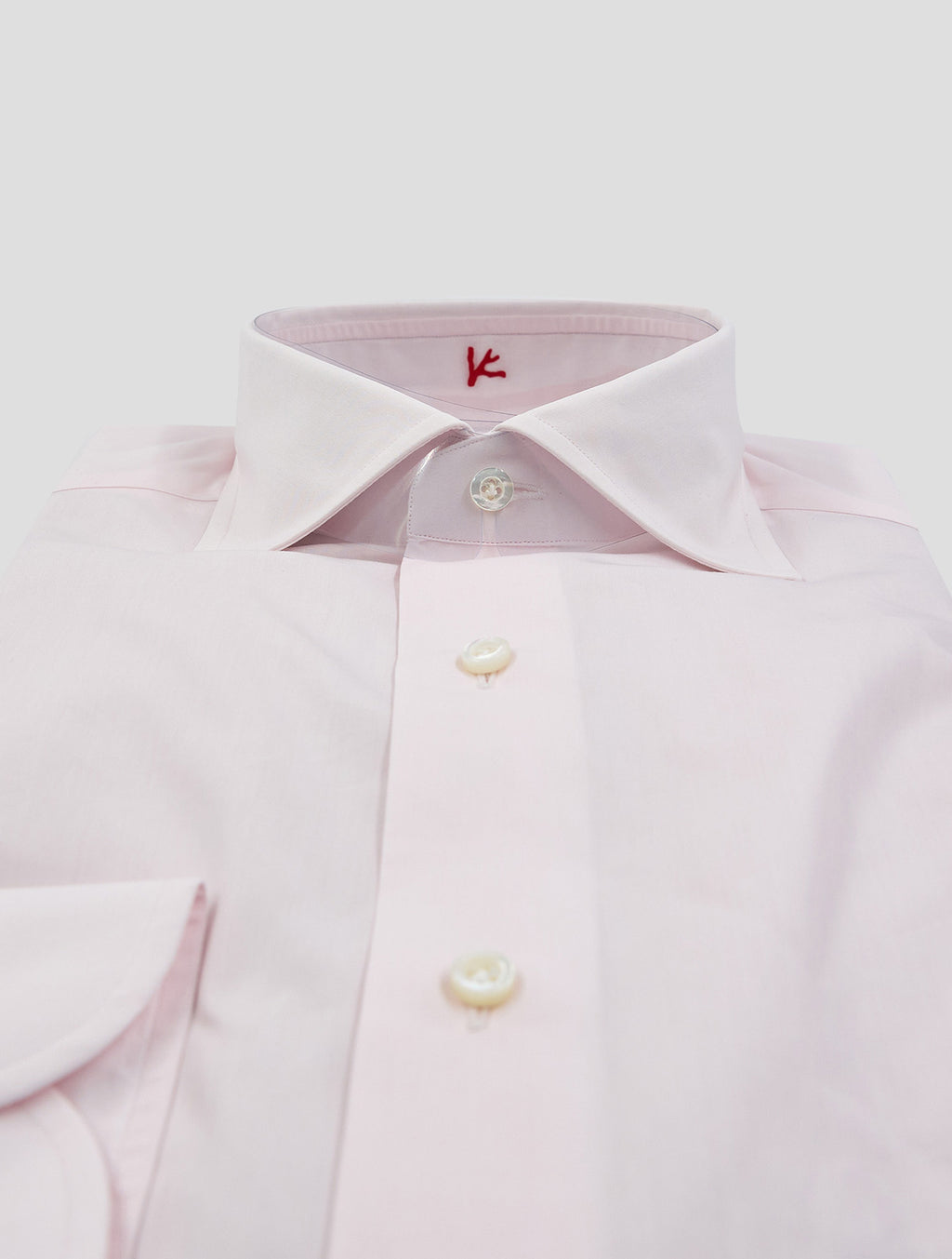 Isaia Pink Cotton Shirt
