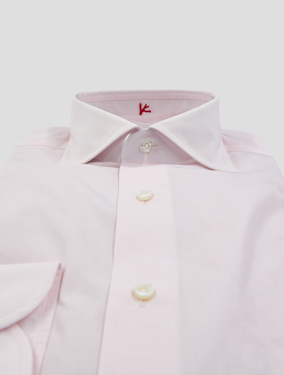 Isaia Pink Cotton Shirt