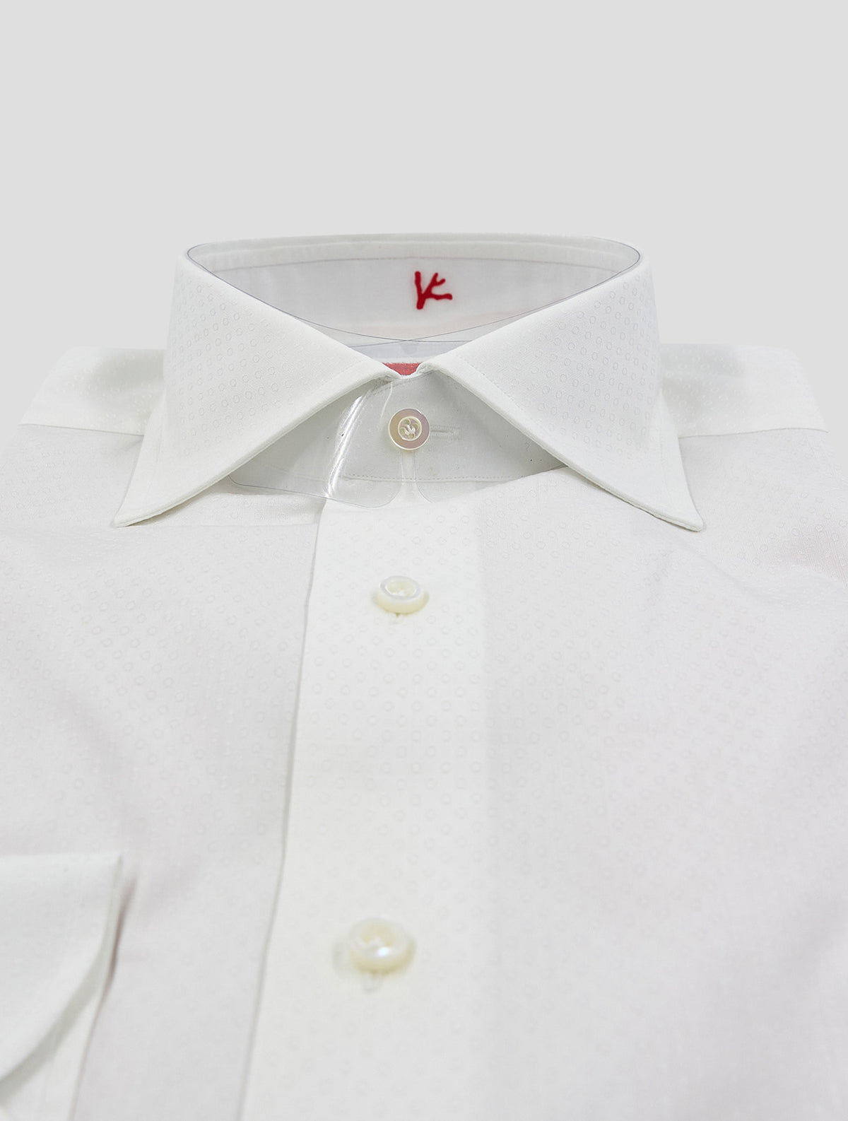 Isaia White Cotton Shirt