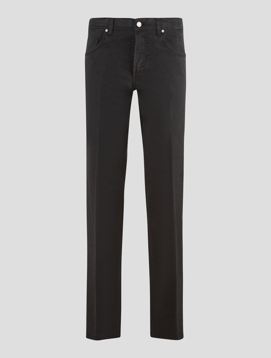 Cesare Attolini Black Lyocell Cotton Ea Jeans