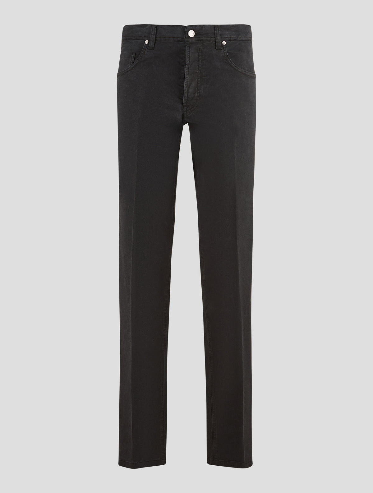 Cesare Attolini Black Lyocell Cotton Ea Jeans