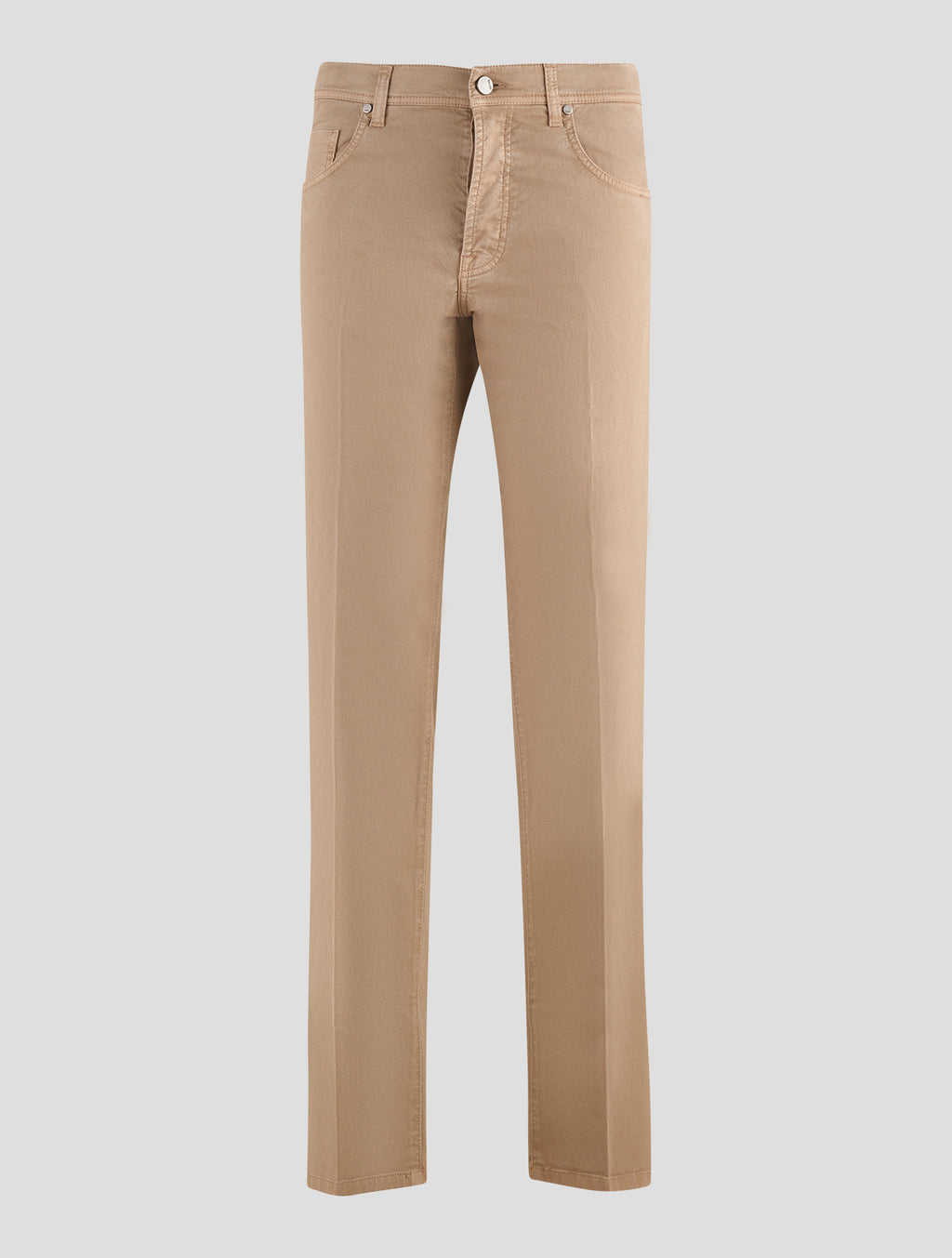 Cesare Attolini Beige Lyocell Cotton Ea Jeans