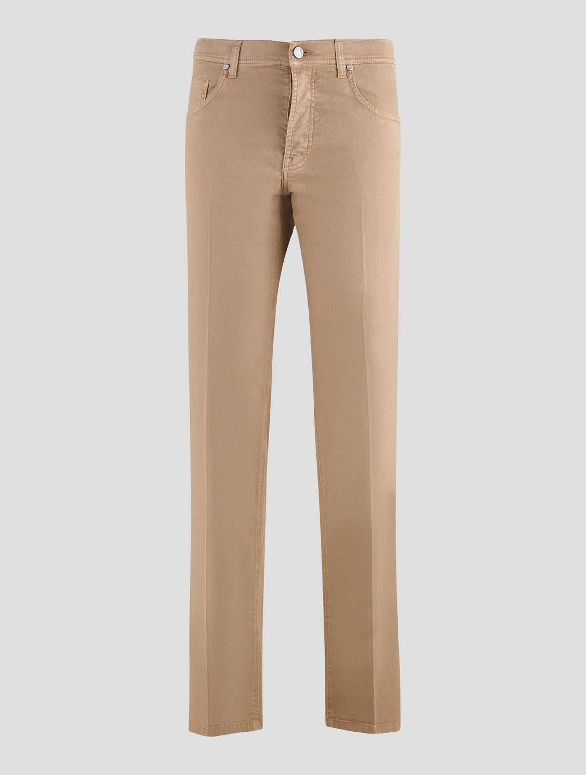 Cesare Attolini Beige Lyocell Cotton Ea Jeans