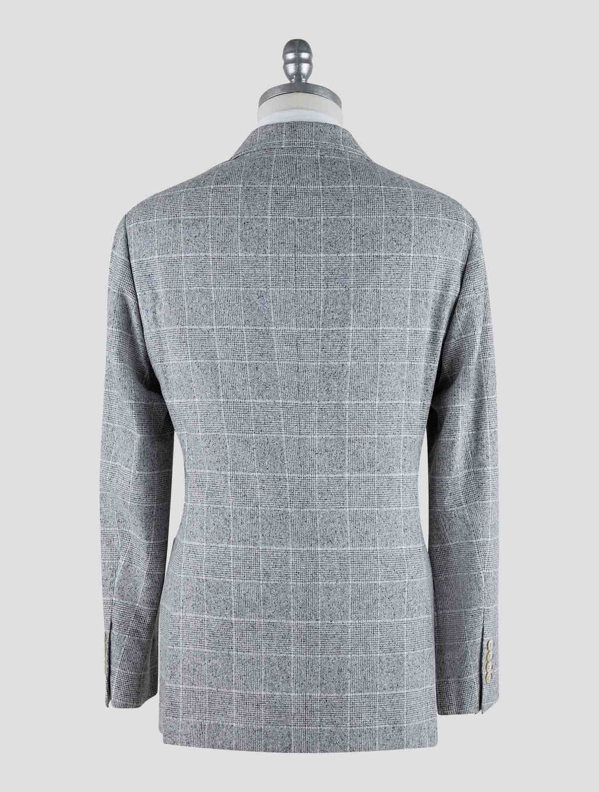 Brunello Cucinelli Gray Silk Wool Cashmere Suit