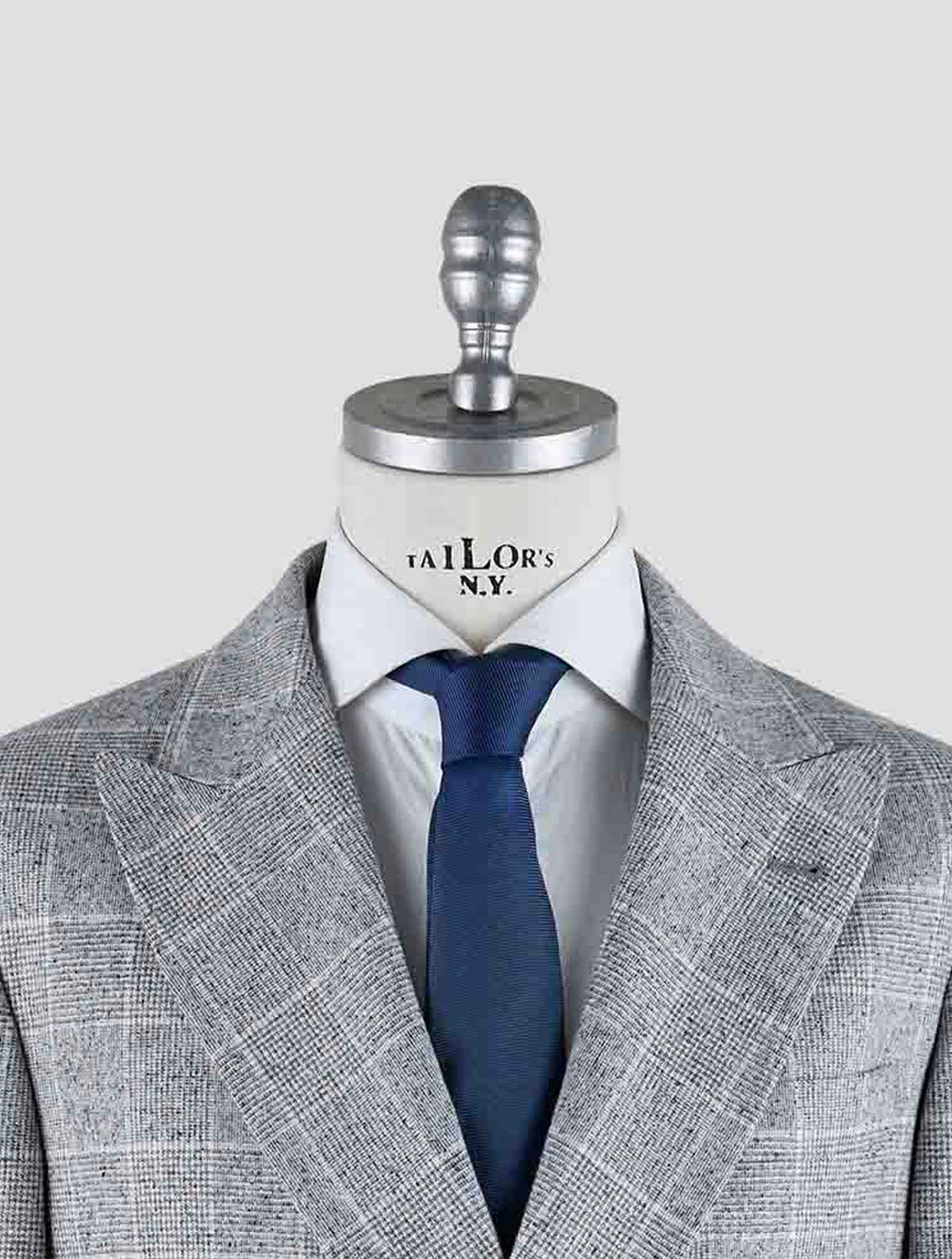Brunello Cucinelli Gray Silk Wool Cashmere Suit