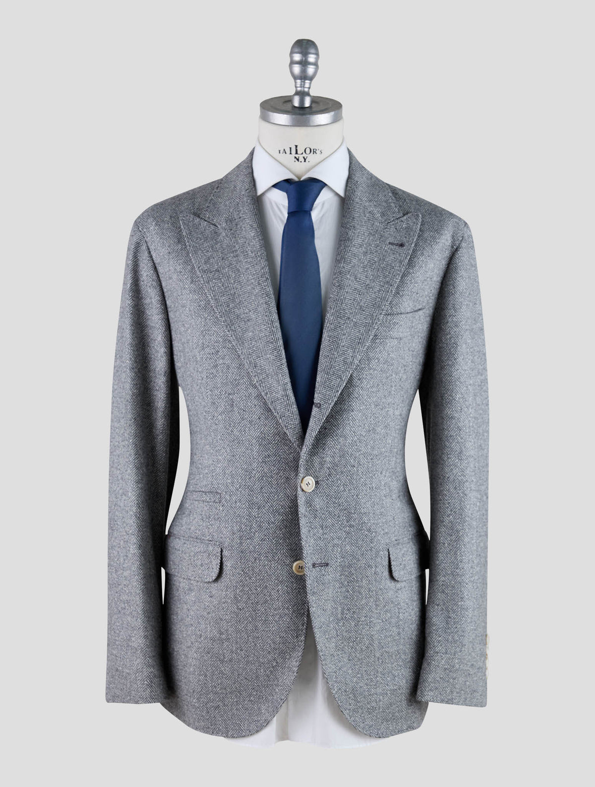 Brunello Cucinelli Gray Wool Silk Cashmere Ea Suit