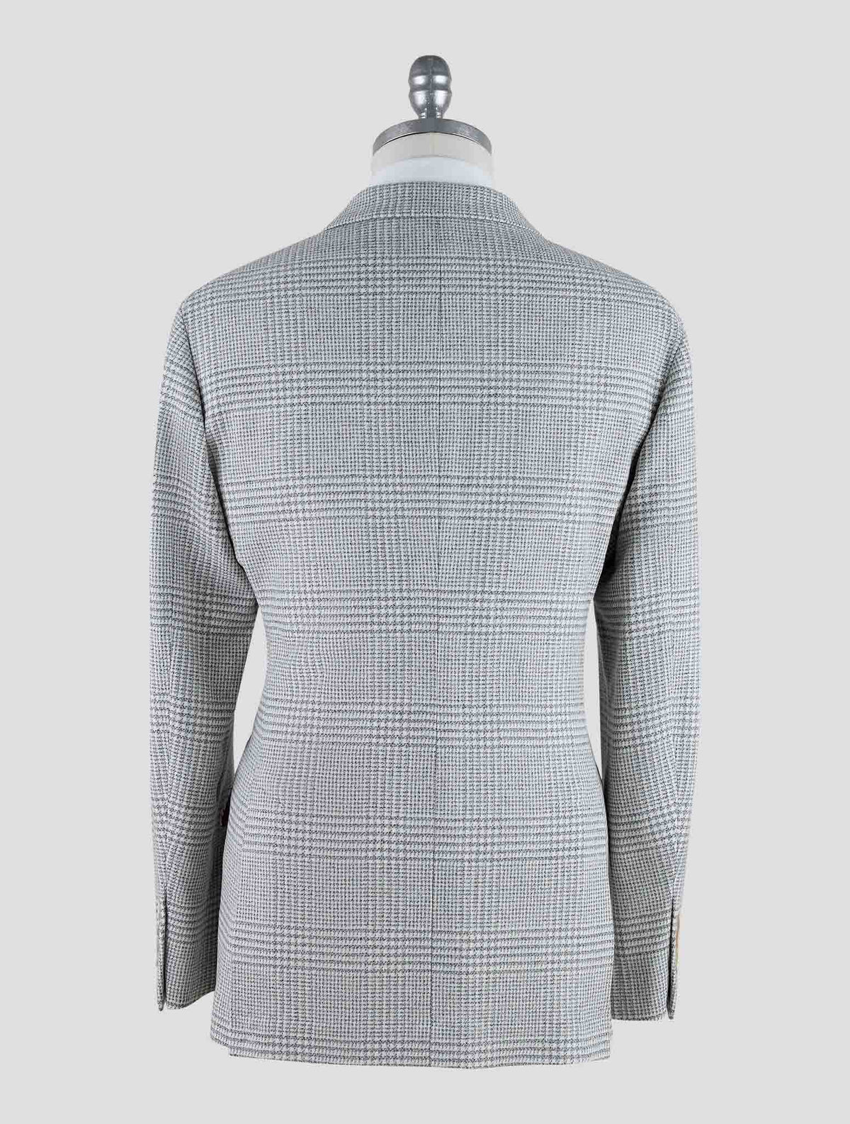 Brunello Cucinelli Gray White Wool Cashmere Ea Suit