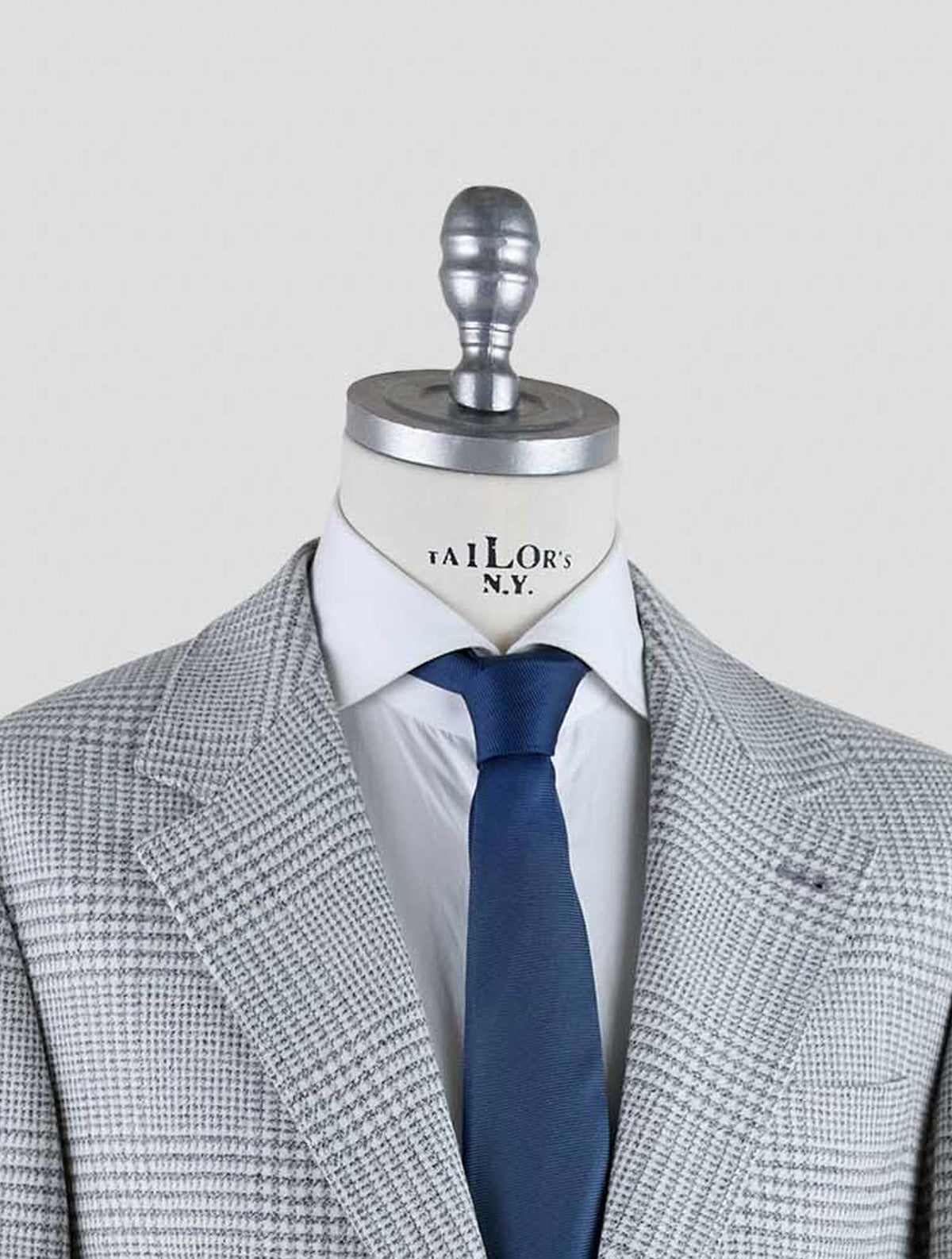 Brunello Cucinelli Gray White Wool Cashmere Ea Suit