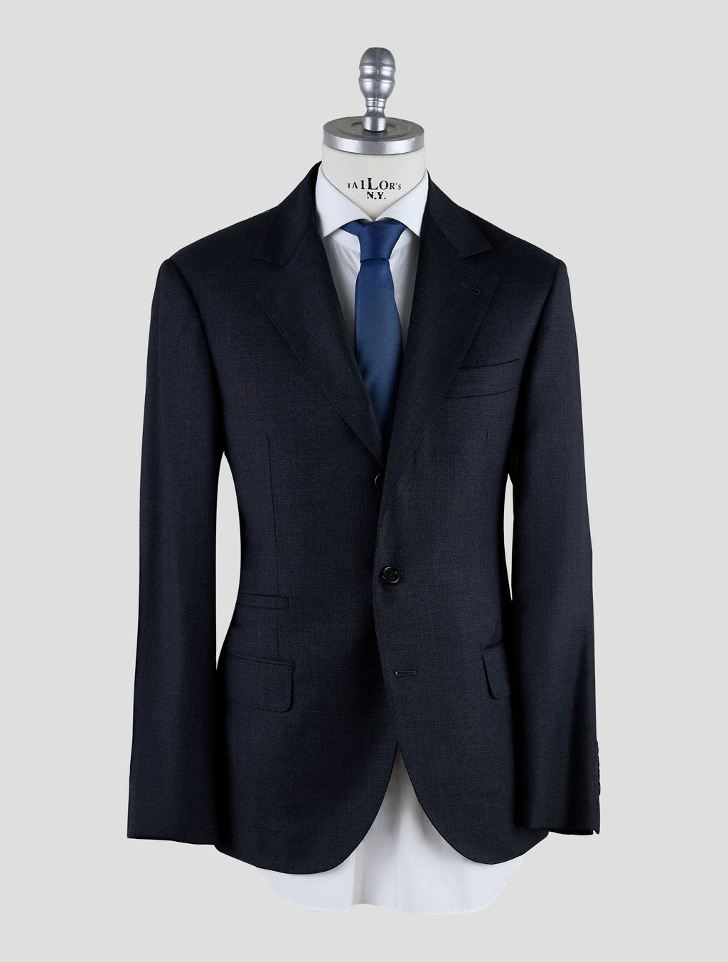 Brunello Cucinelli Dark Gray Virgin Wool Suit