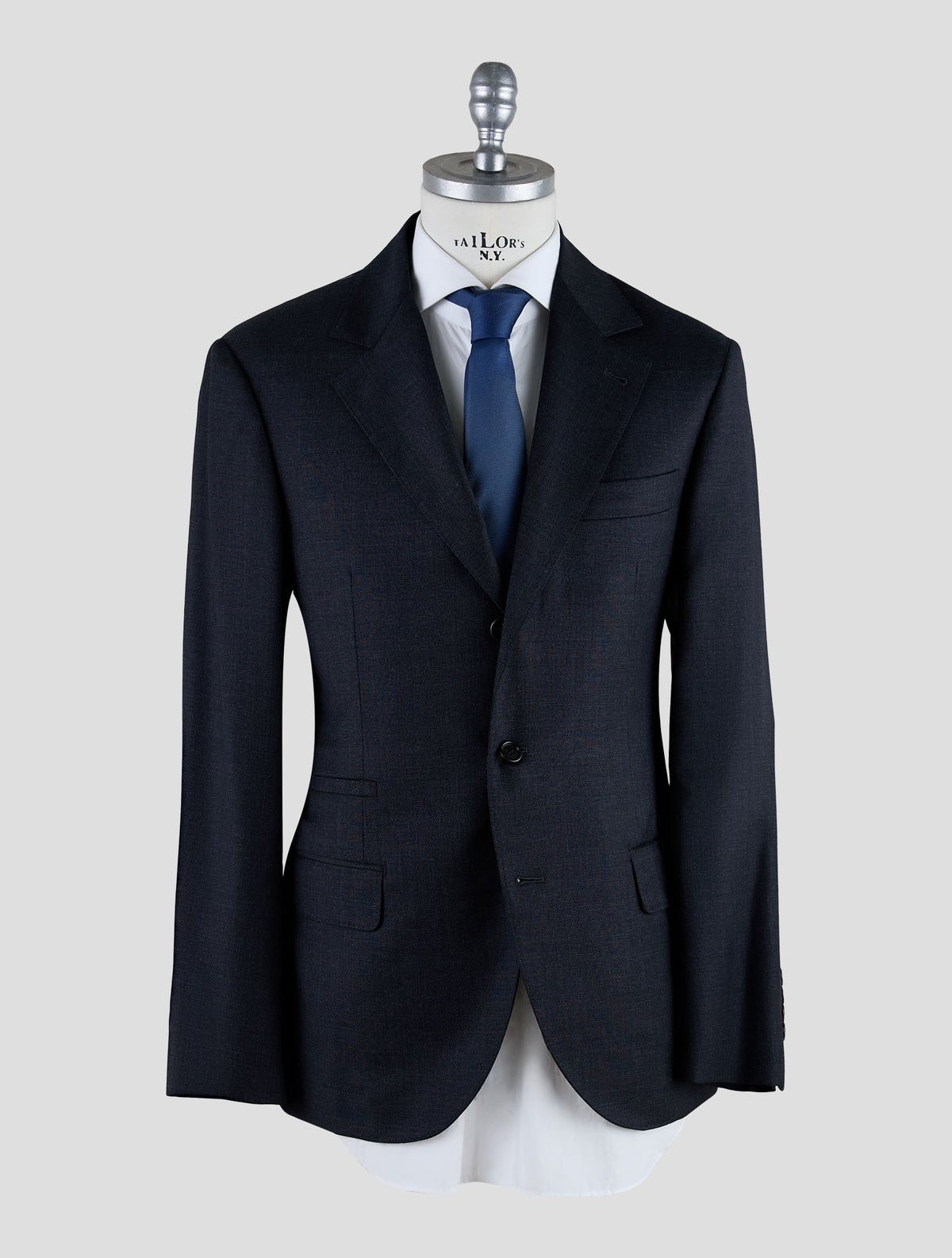 Brunello Cucinelli Dark Gray Virgin Wool Suit