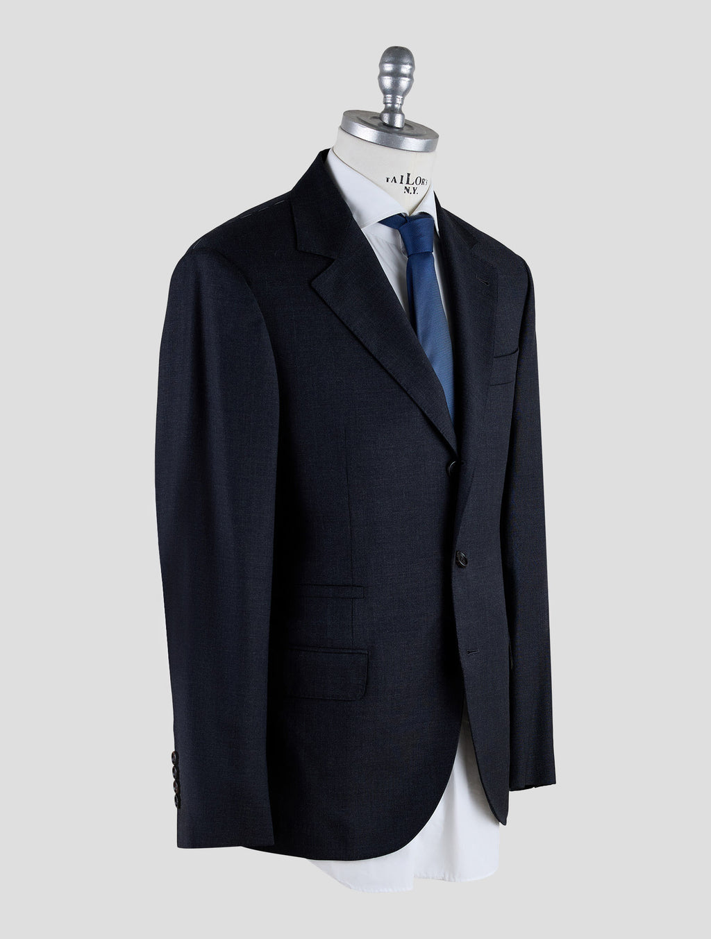 Brunello Cucinelli Dark Gray Virgin Wool Suit