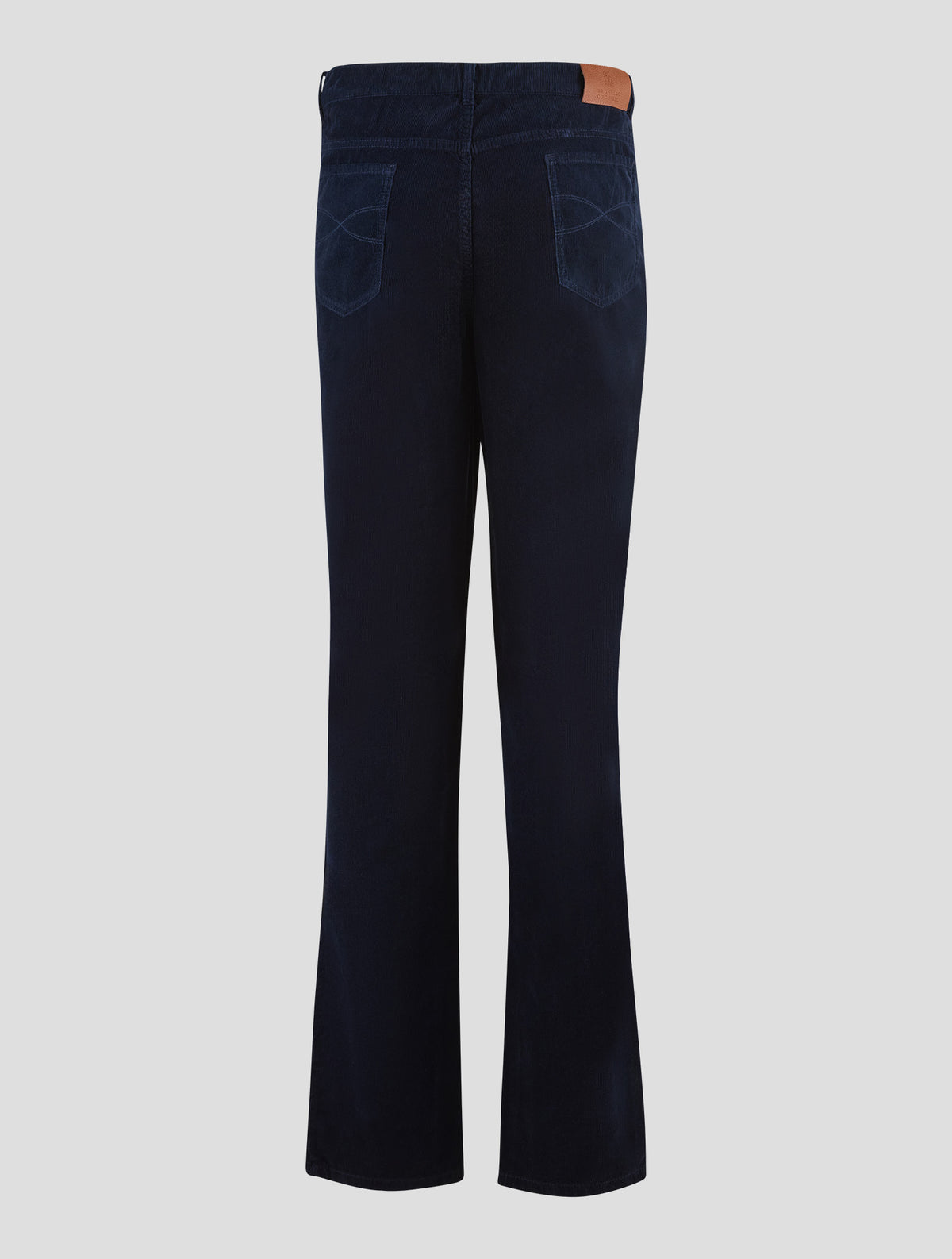 Brunello Cucinelli Blue Cotton Velvet Jeans