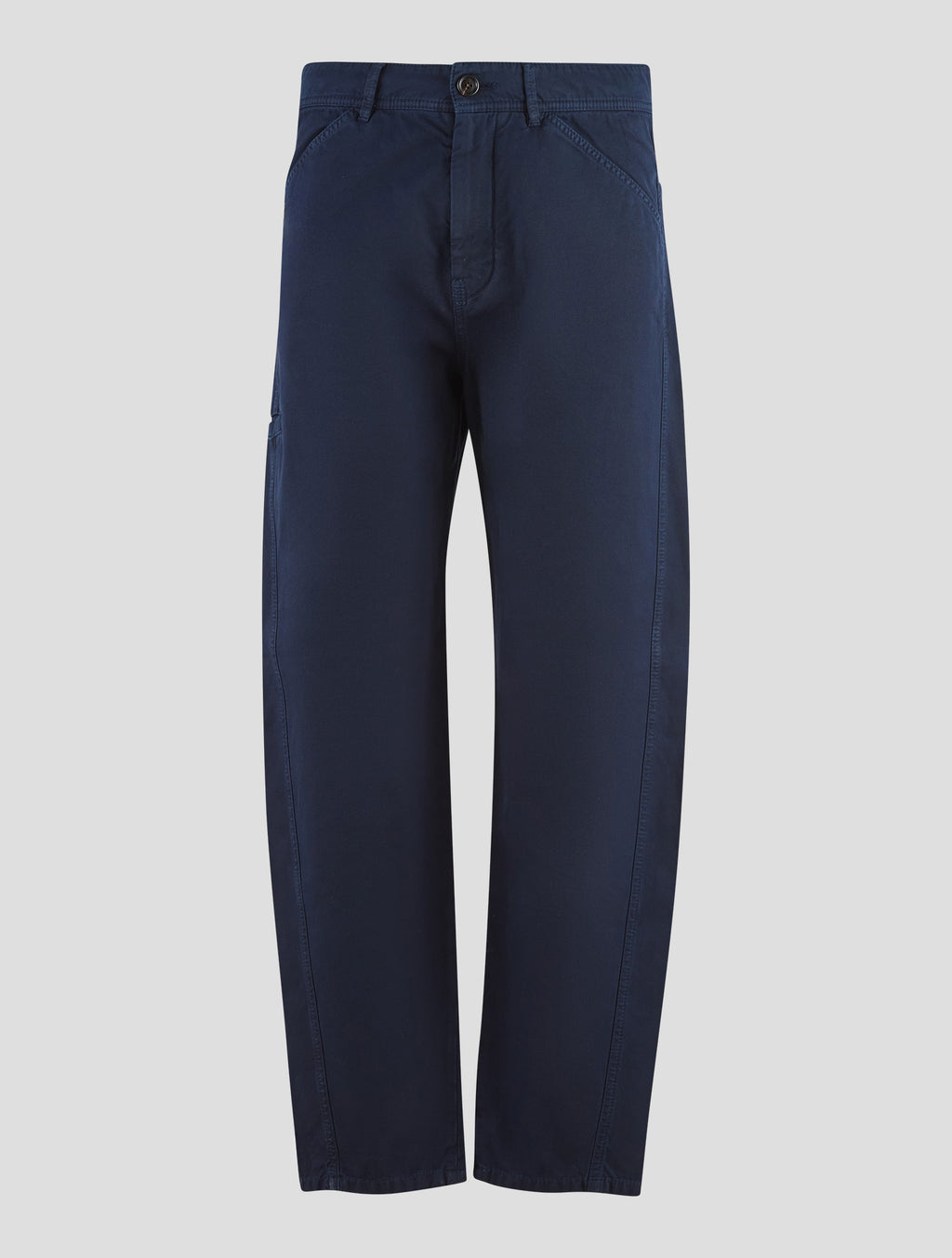 Brunello Cucinelli Blue Cotton Pants