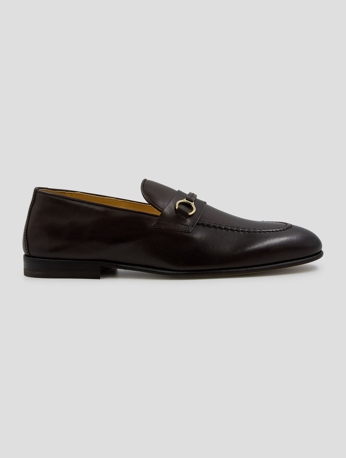 Brunello Cucinelli Brown Leather Loafers Shoes