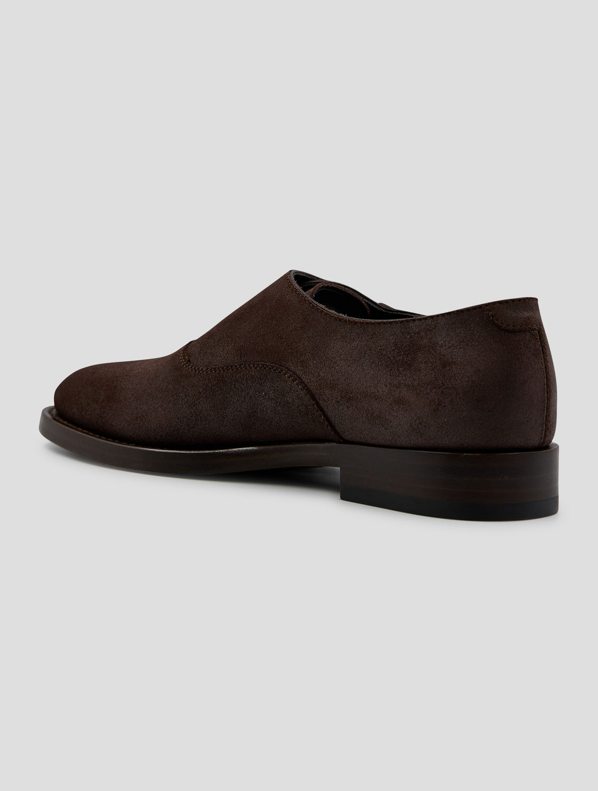 Brunello Cucinelli Brown Leather Suede Loafers Shoes