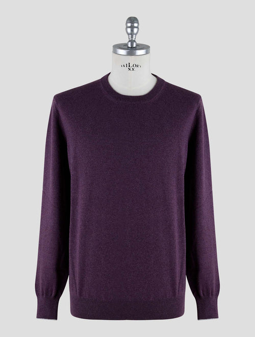 Brunello Cucinelli Purple Cashmere Sweater Crewneck