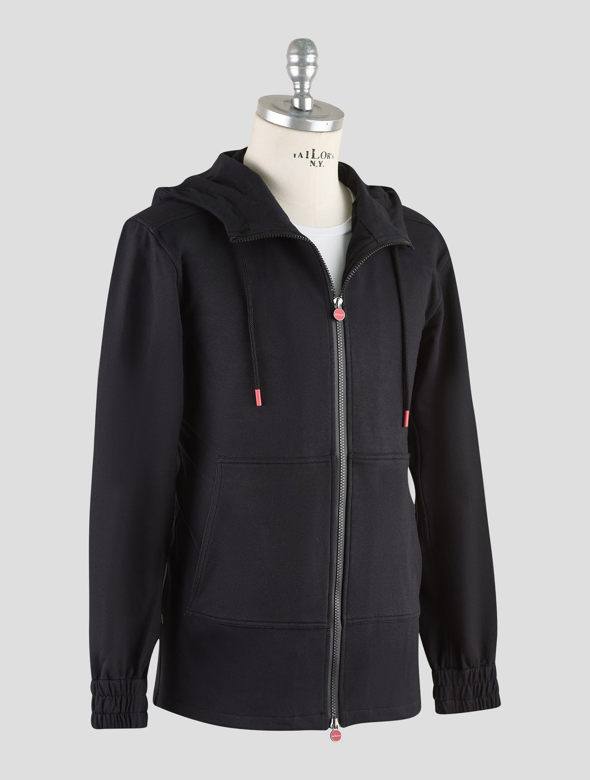 Kiton Black Cotton Ea Shirt Umbi