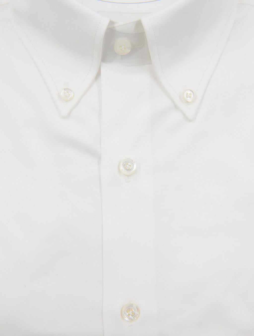 Finamore 1925 White Cotton Shirt NAPOLI