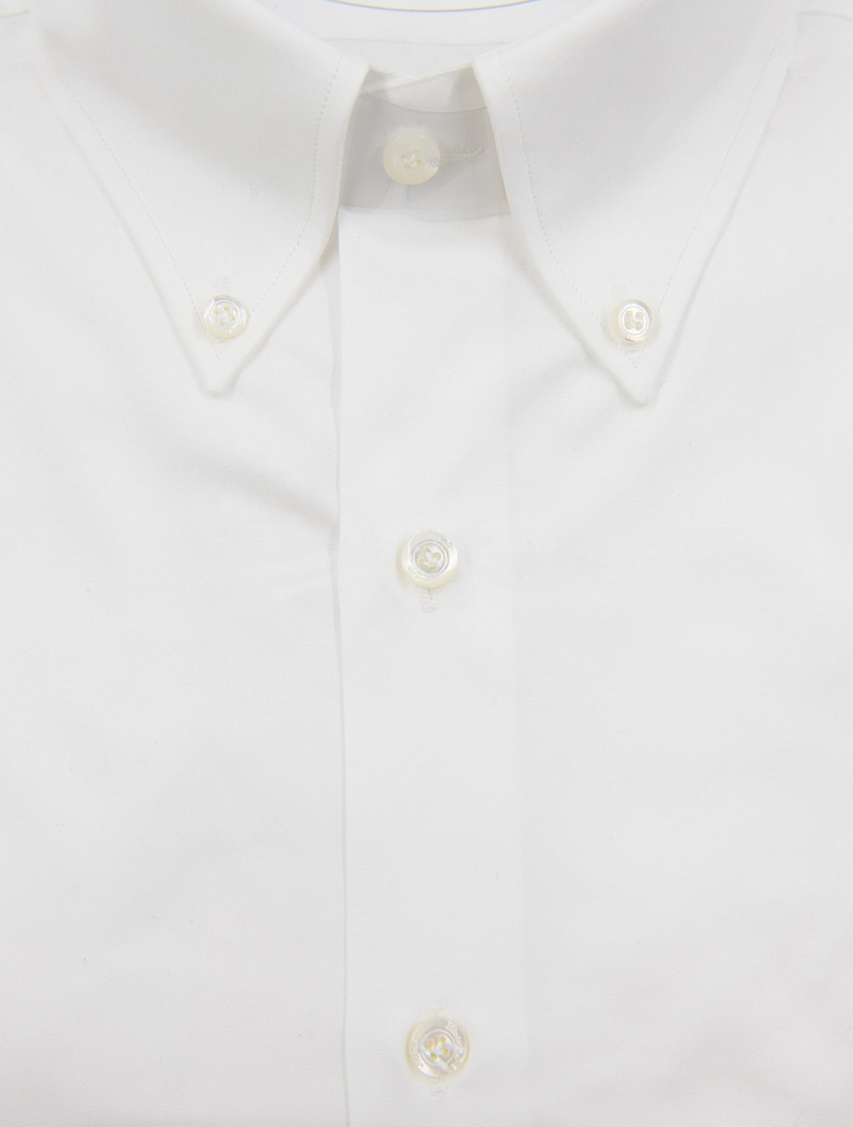Finamore 1925 White Cotton Shirt NAPOLI