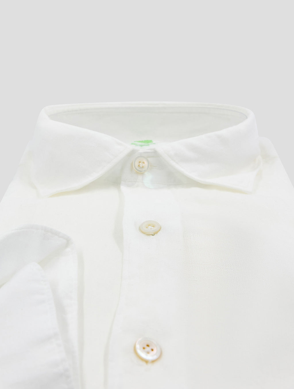 Finamore 1925 White Linen Shirt TOKYO
