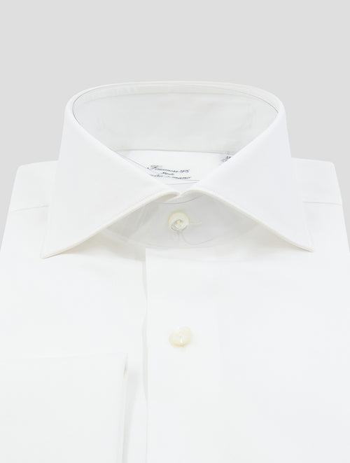 Finamore 1925 White Cotton Shirt MILANO