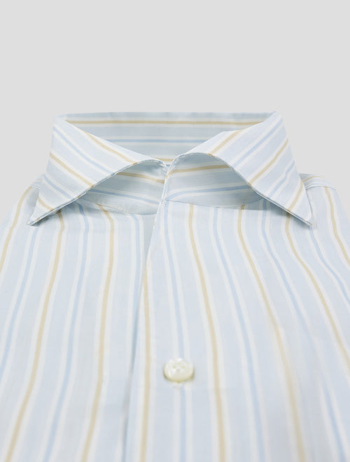 Finamore 1925 Multicolor Cotton Shirt Milano
