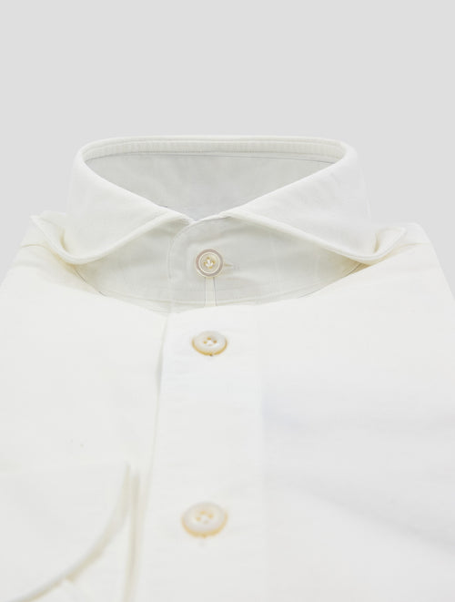 Finamore 1925 White Cotton Shirt Bali