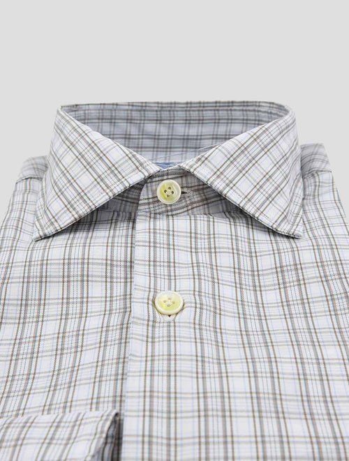 Finamore 1925 Multicolor Cotton Shirt NAP87
