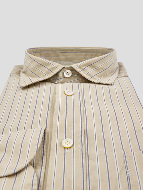 Finamore 1925 Multicolor Cotton Shirt Lisbona