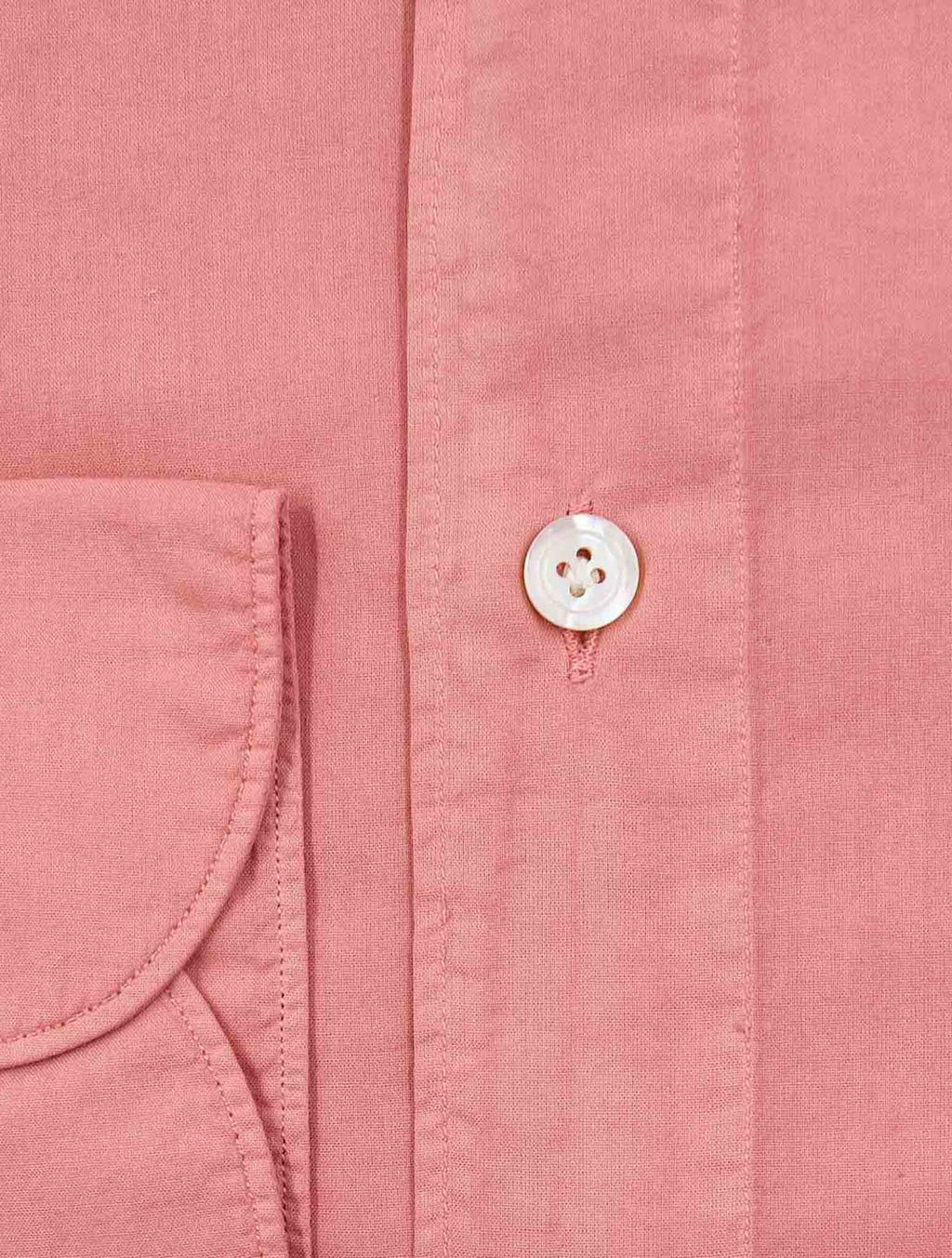 Finamore 1925 Pink Cotton Shirt BALI