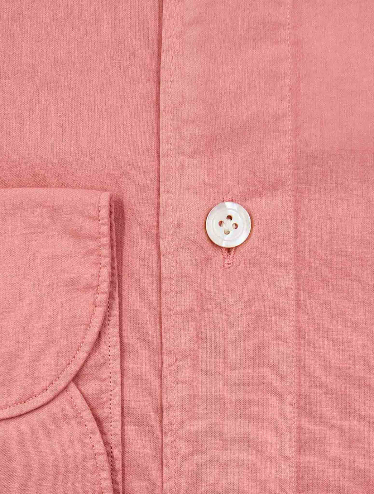 Finamore 1925 Pink Cotton Shirt BALI